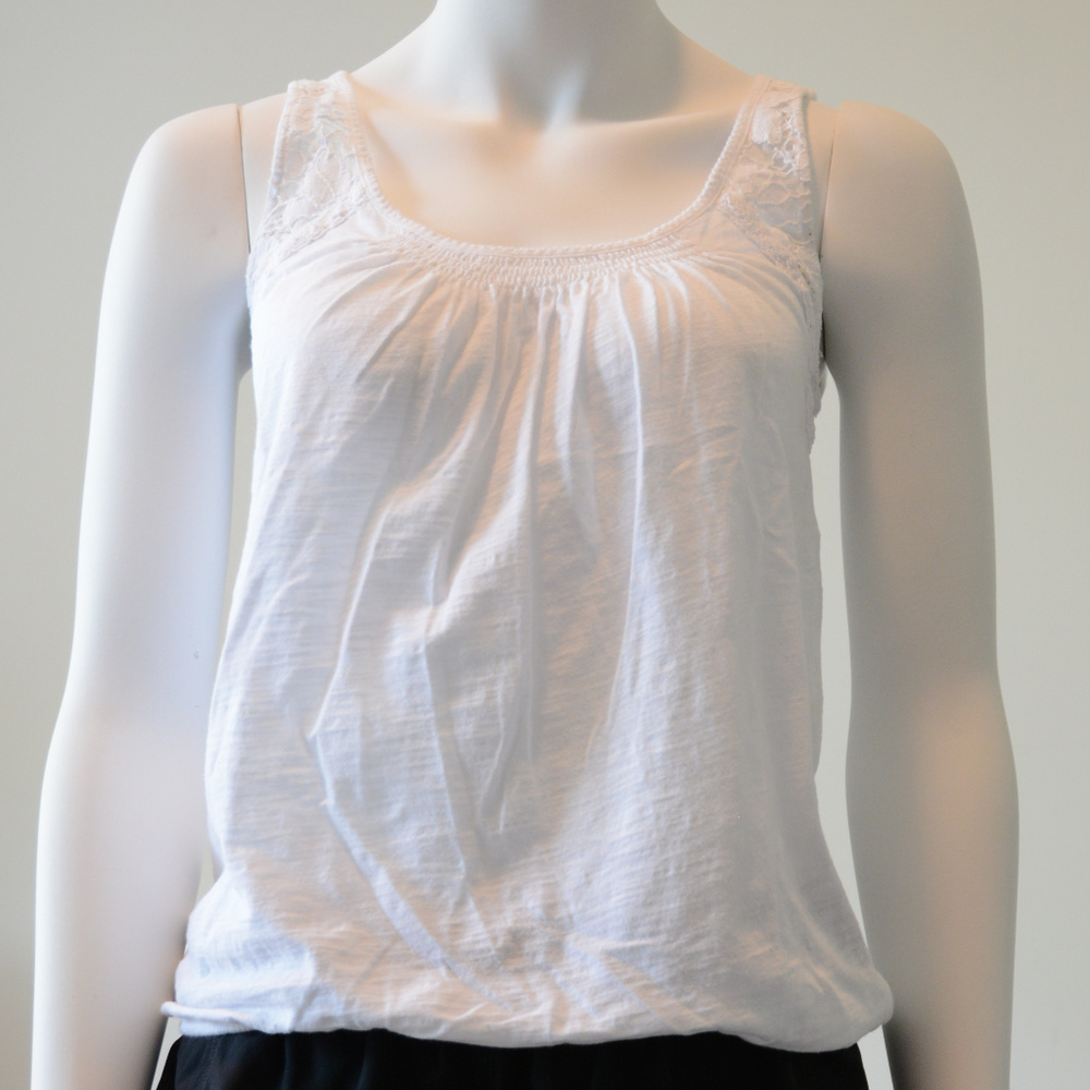 Very Pretty Tank with Lace Detail
